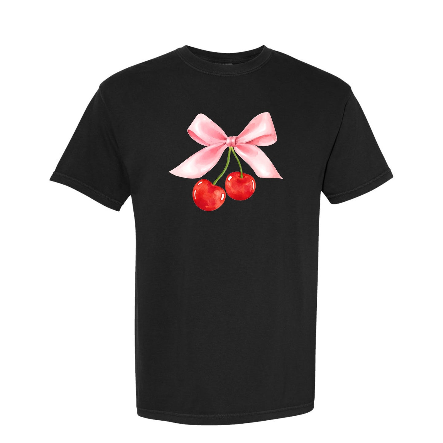 Cherry Bow Coquette Tee