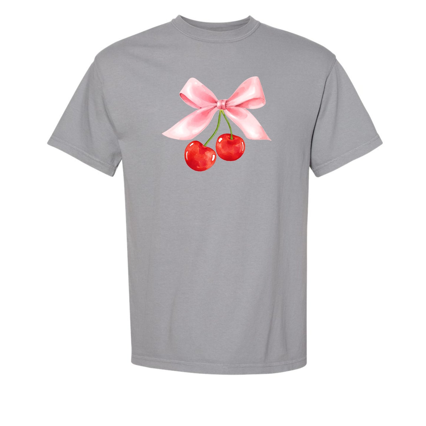 Cherry Bow Coquette Tee