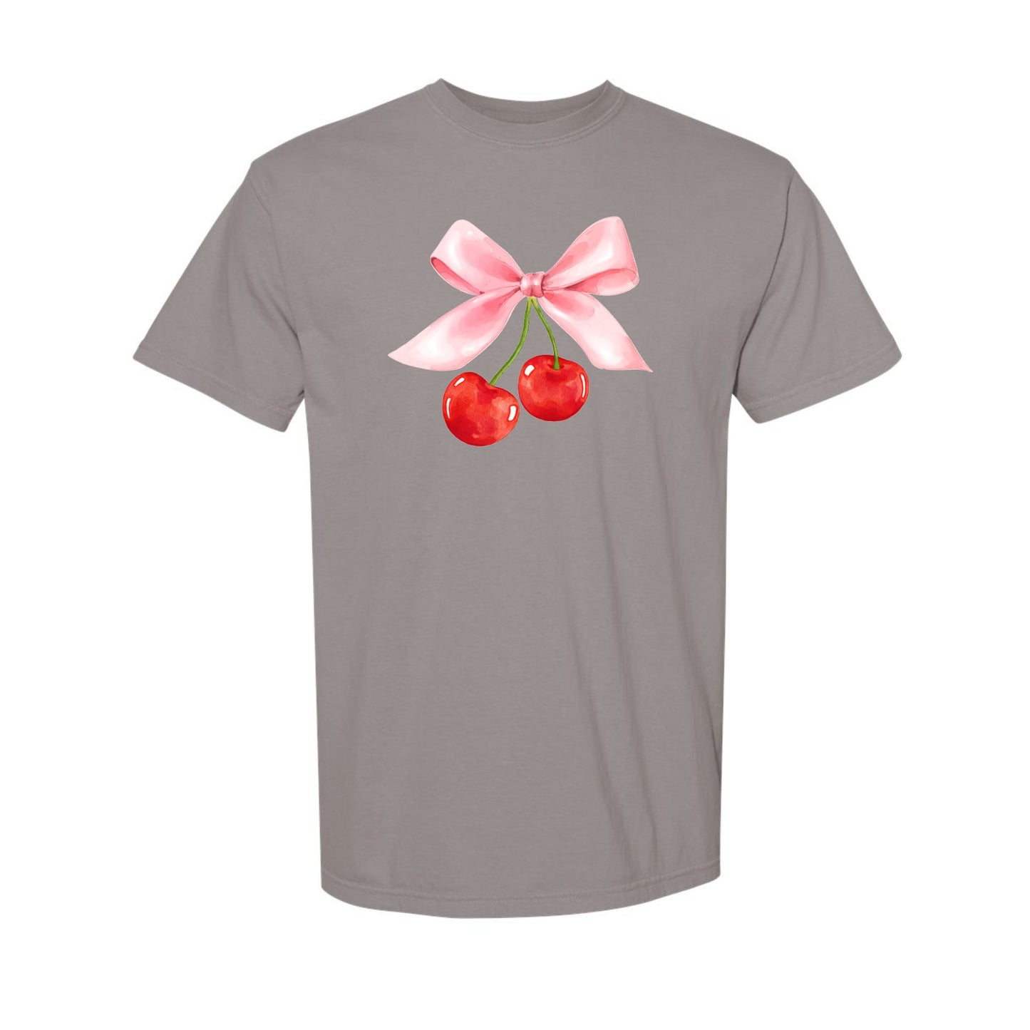 Cherry Bow Coquette Tee