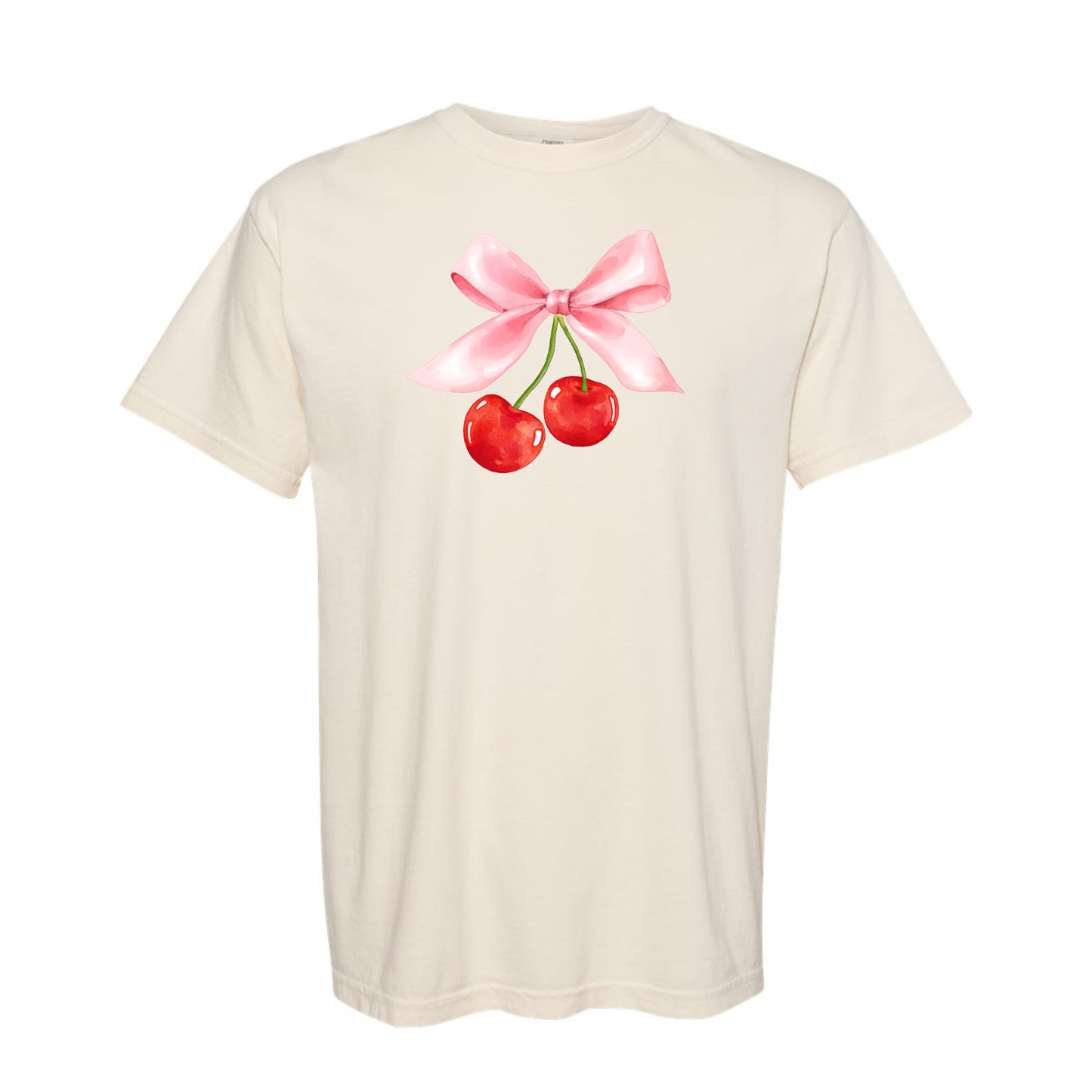 Cherry Bow Coquette Tee