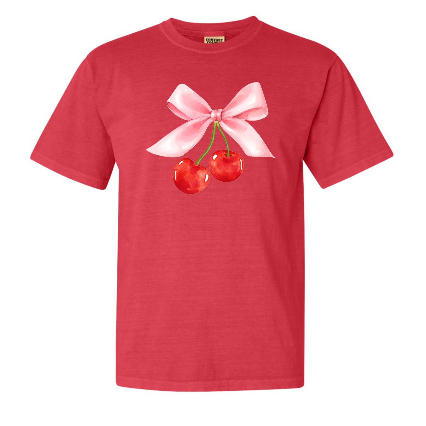 Cherry Bow Coquette Tee