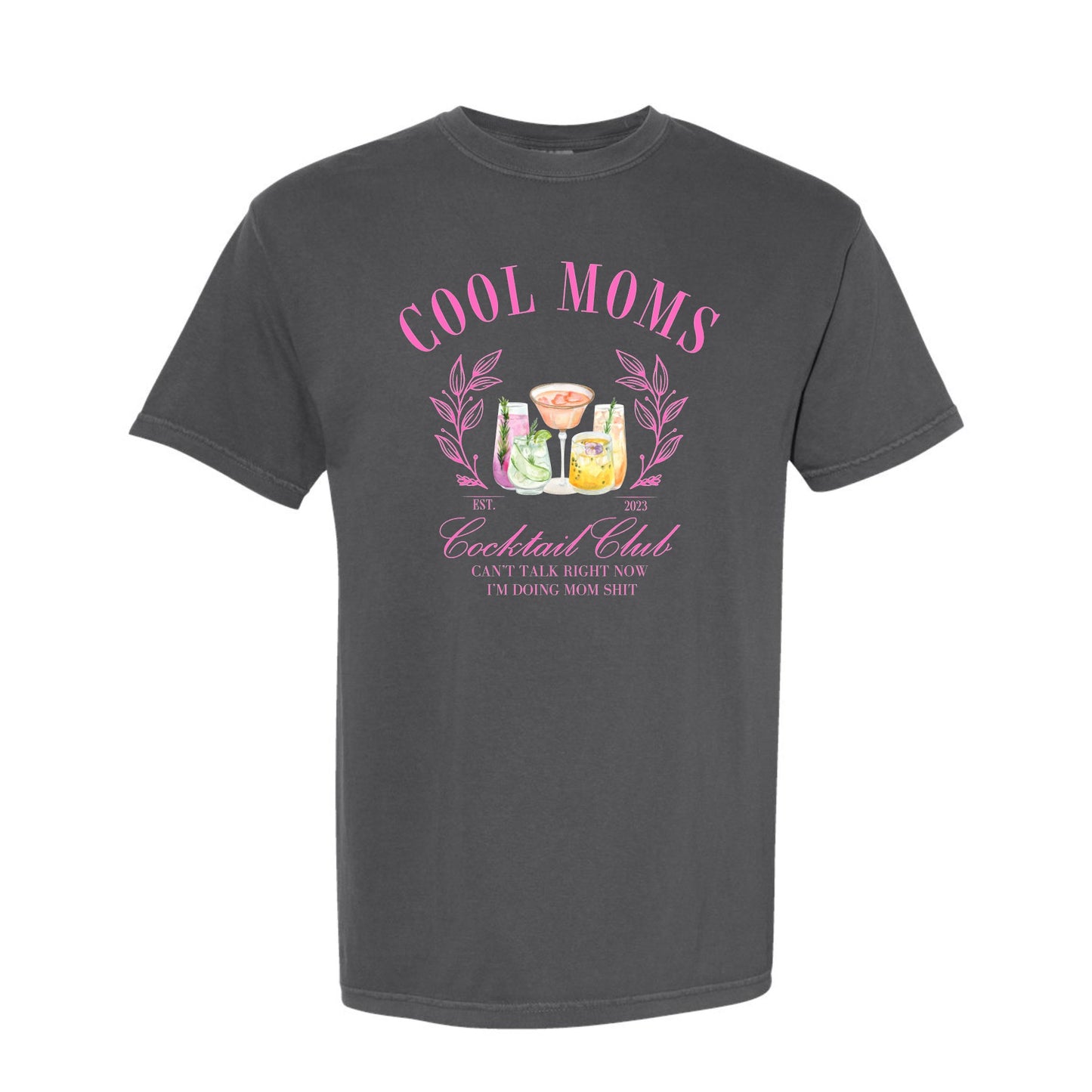 Cool Moms Cocktail Club Tee