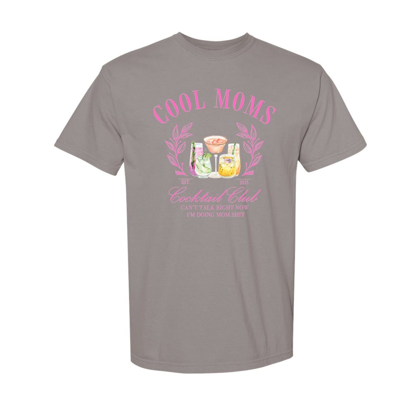 Cool Moms Cocktail Club Tee