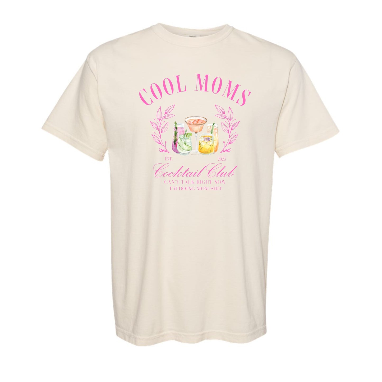 Cool Moms Cocktail Club Tee