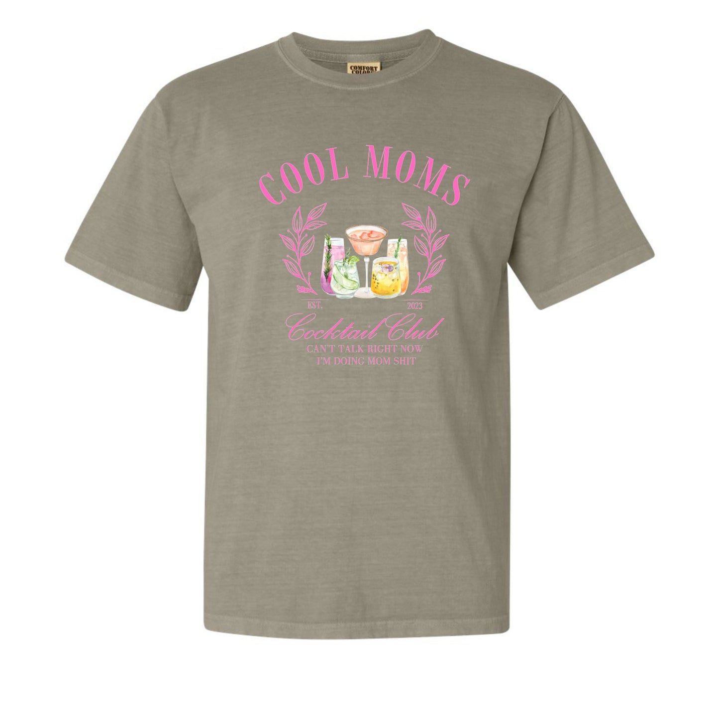 Cool Moms Cocktail Club Tee