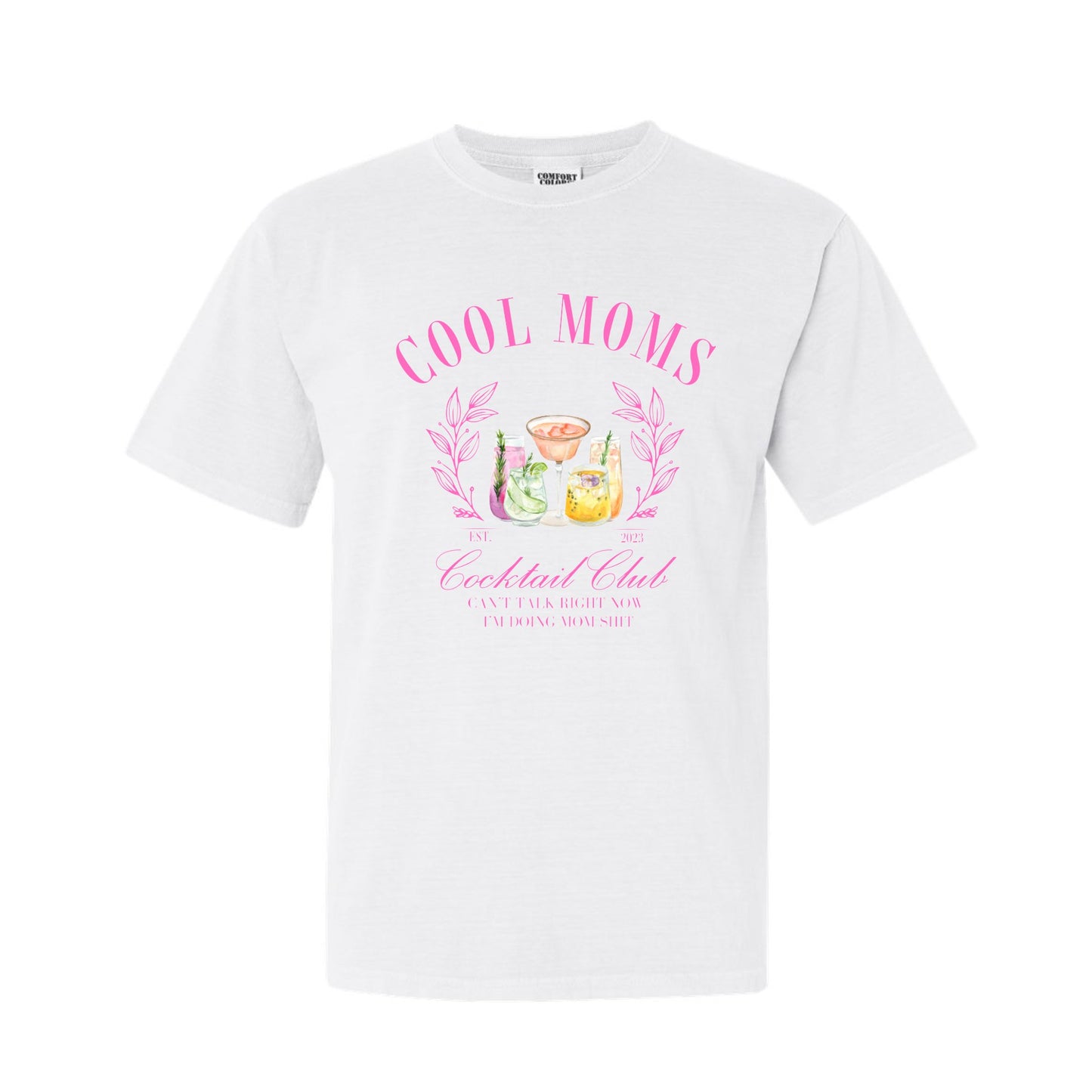 Cool Moms Cocktail Club Tee