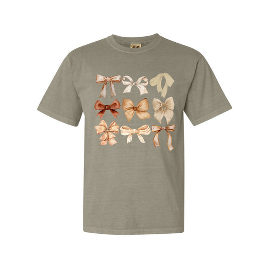 Neutral Bows Tee