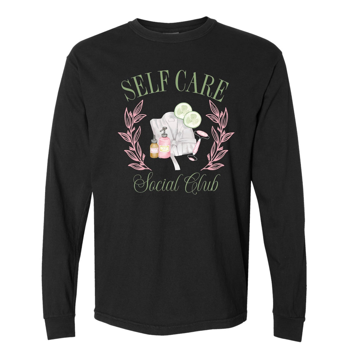 Self Care Social Club Long Sleeve Tee