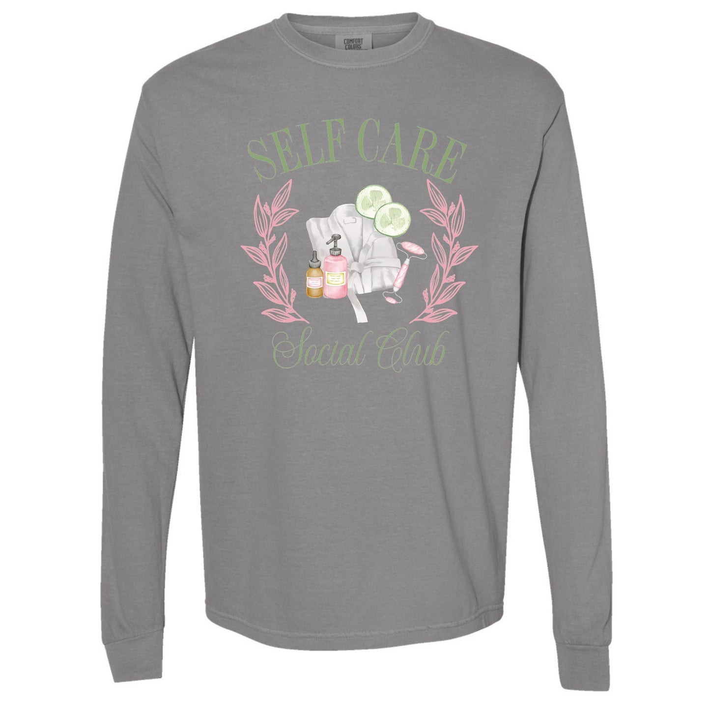 Self Care Social Club Long Sleeve Tee