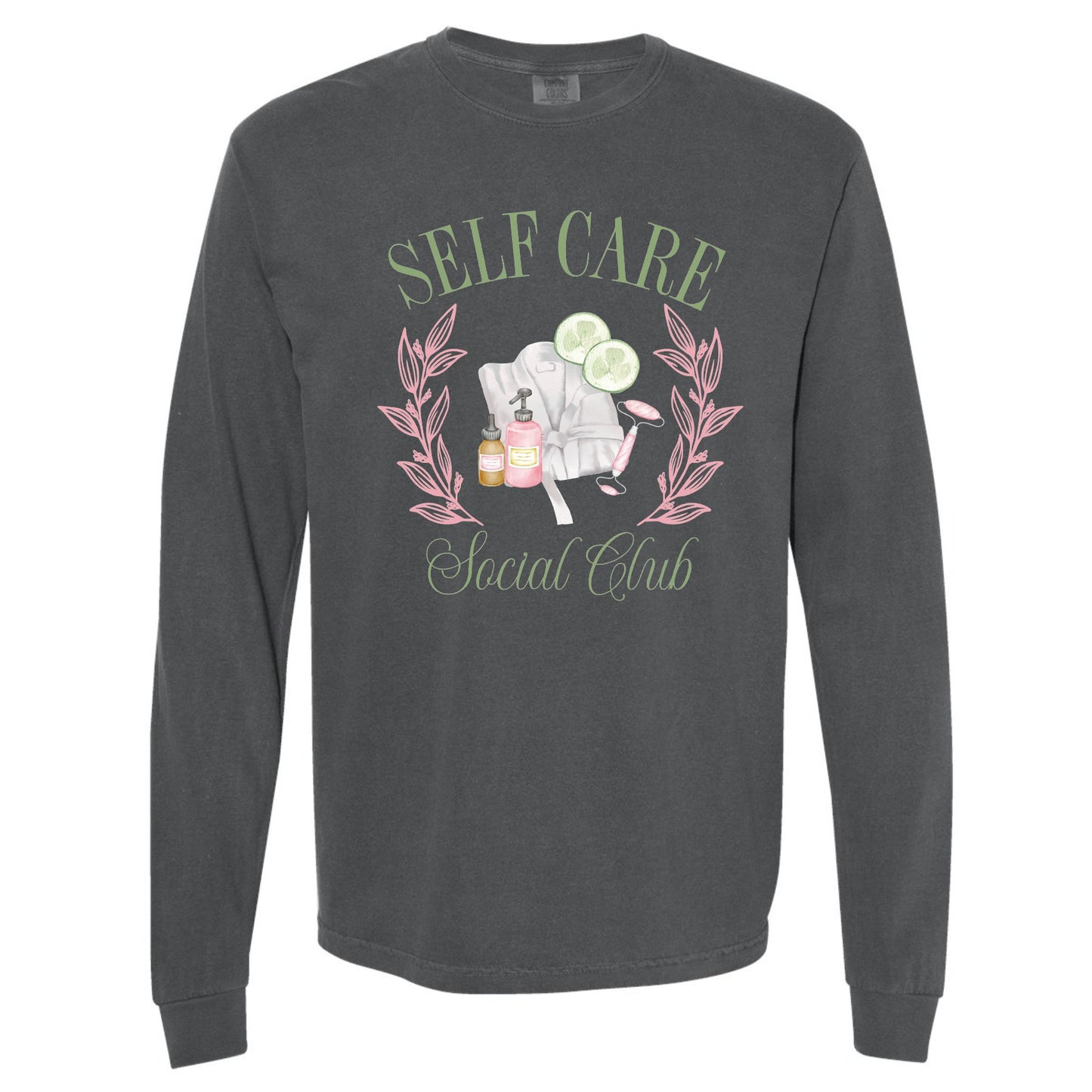 Self Care Social Club Long Sleeve Tee