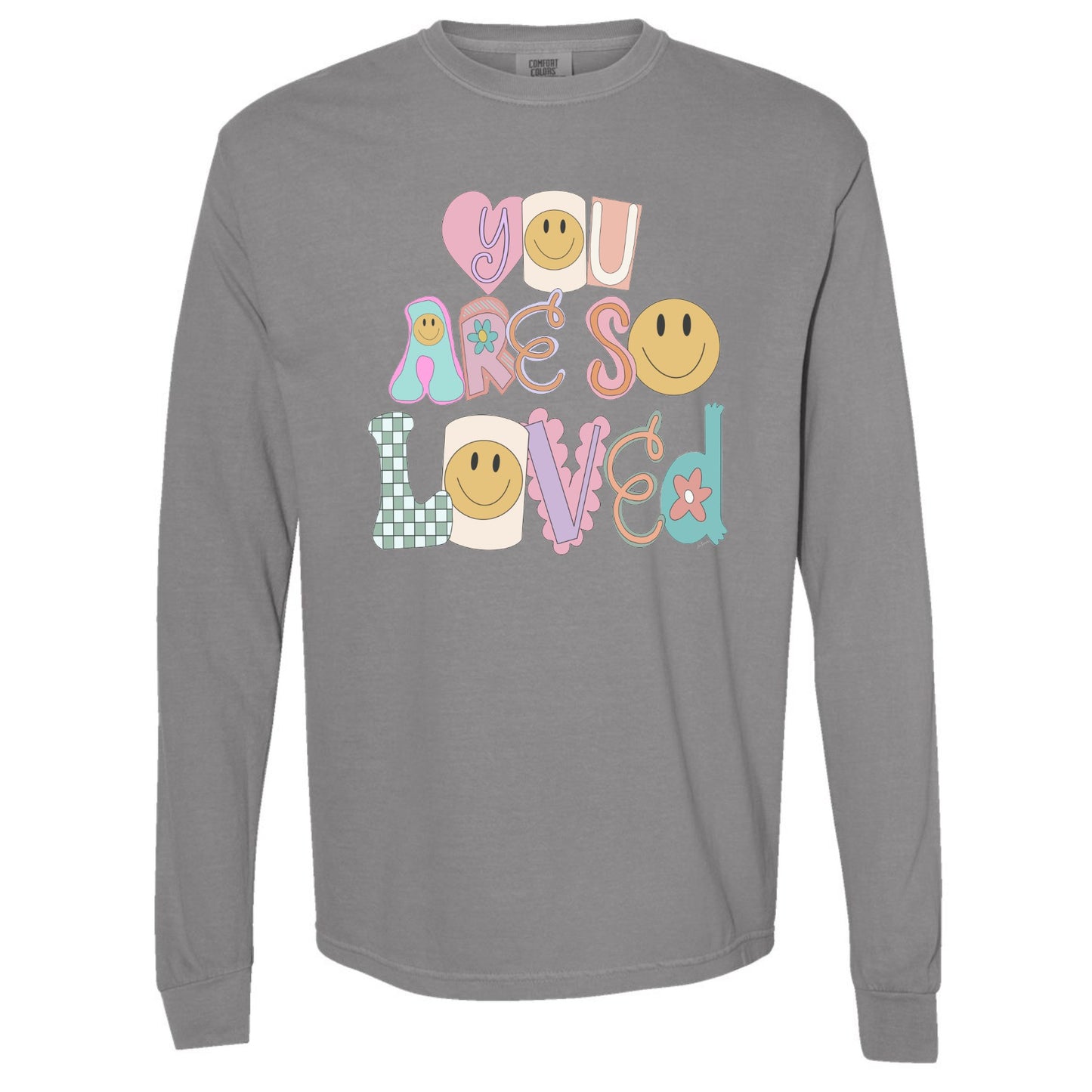 God Is Good Doodle Long Sleeve Tee