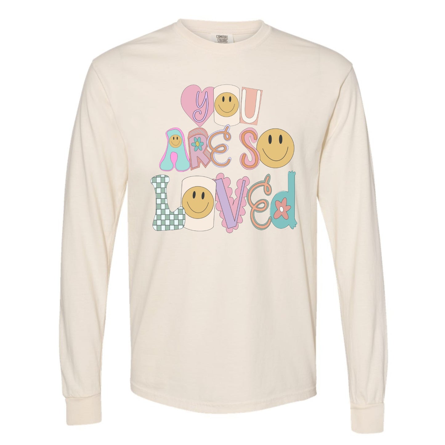 God Is Good Doodle Long Sleeve Tee